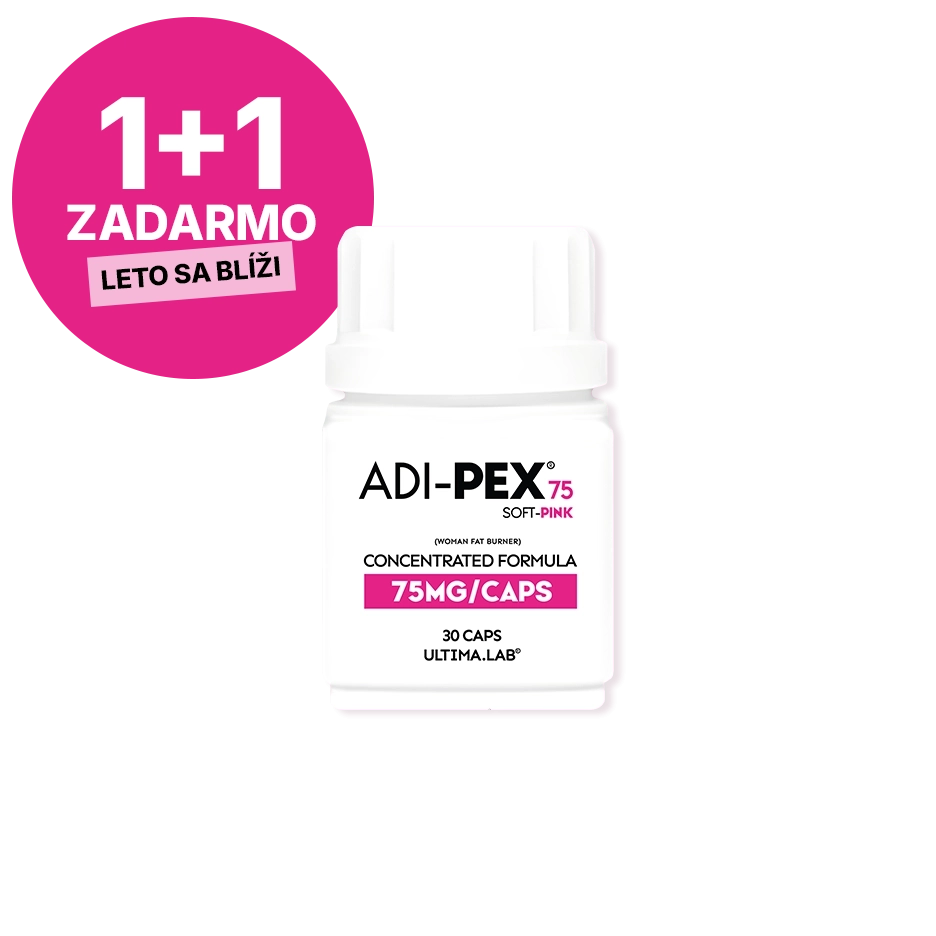Spaľovač ADI-PEX 75mg Soft Pink 1×30 kaps.