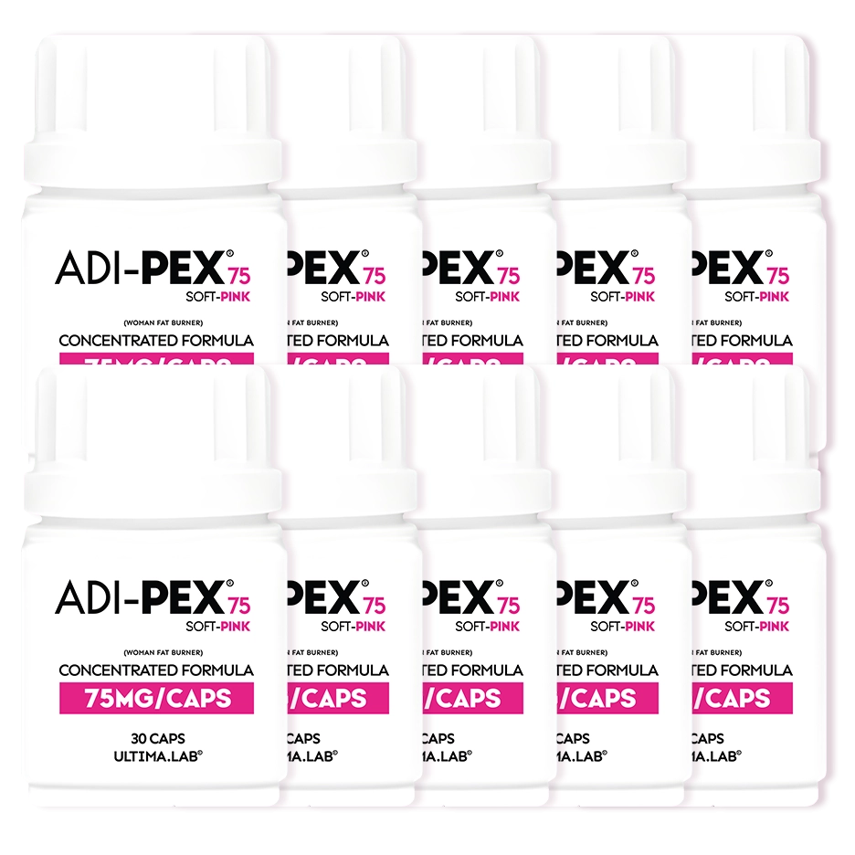 Spaľovač tukov ADI-PEX 75mg Soft Pink 10×30 kaps.