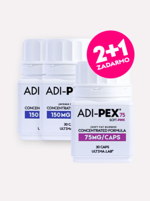 2× Spaľovač tukov ADI-PEX Magic Blue + ZADARMO 1× Soft Pink (3×30 kaps.)