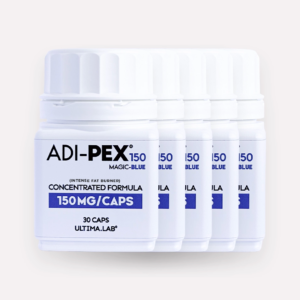 Spaľovač tukov ADI-PEX 150mg Magic Blue (5×30 kaps.)
