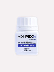 Spaľovač tukov ADIPEX 150mg Magic Blue (1×30 kaps.)