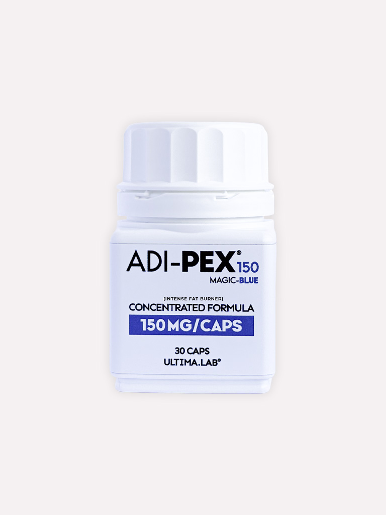 Spaľovač tukov ADIPEX 150mg Magic Blue (1×30 kaps.)