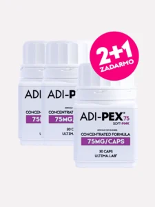 ADI-PEX 75mg Soft Pink (3×30 kaps.)