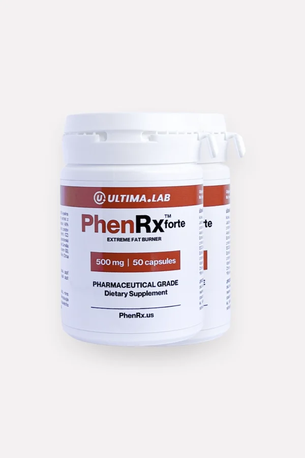 Spaľovač tukov PhenRx forte 500mg (2×50 kaps.)