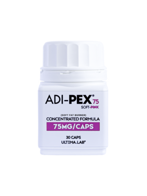 Adi-Pex ruzovy Spaľovač tukov ADI-PEX 75mg Soft Pink (1×30 kaps.)