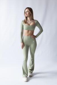 ULTIMA.LAB Sage Flare Leggings