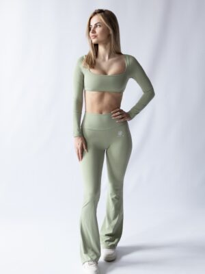 S063-01-1.jpg ULTIMA.LAB Sage Flare Leggings