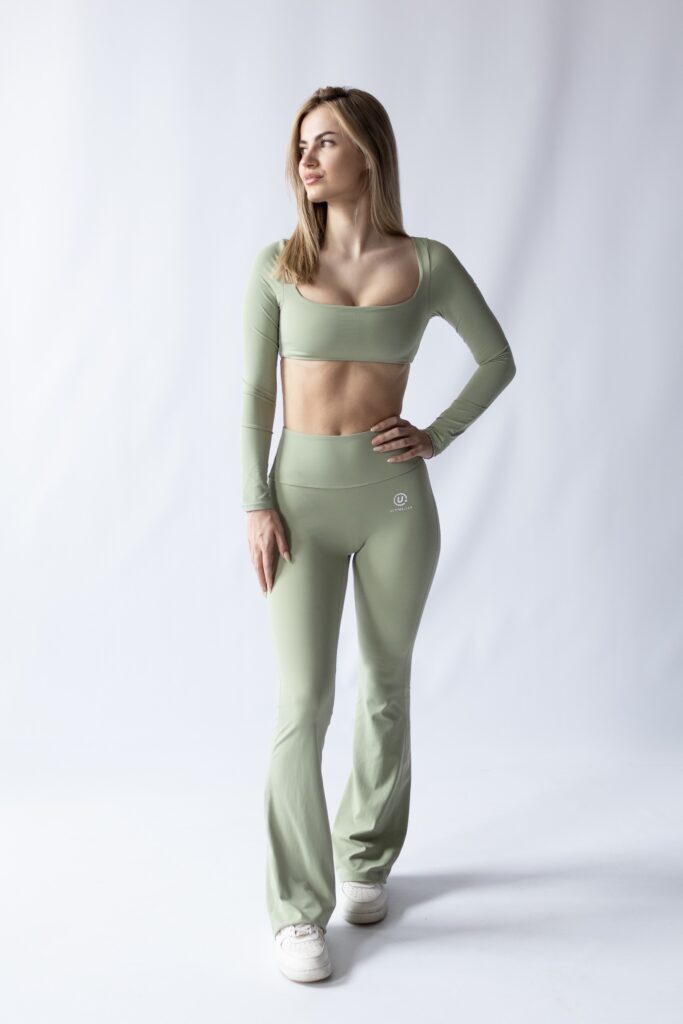 ULTIMA.LAB Sage Flare Leggings