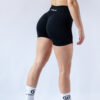 S074-01-1.jpg ULTIMA.LAB Black Sculpt Shorts