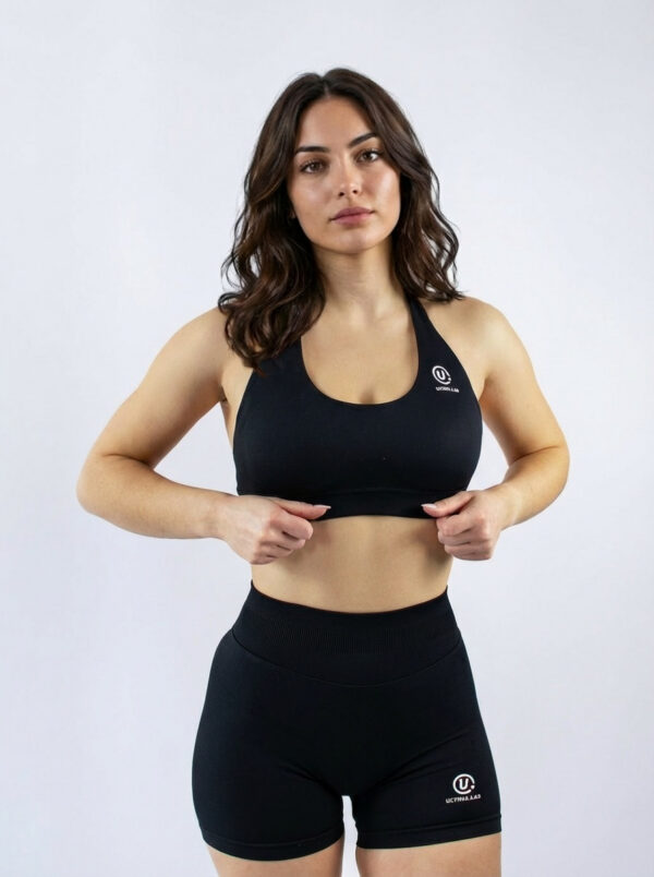 ULTIMA.LAB Black Active Bra