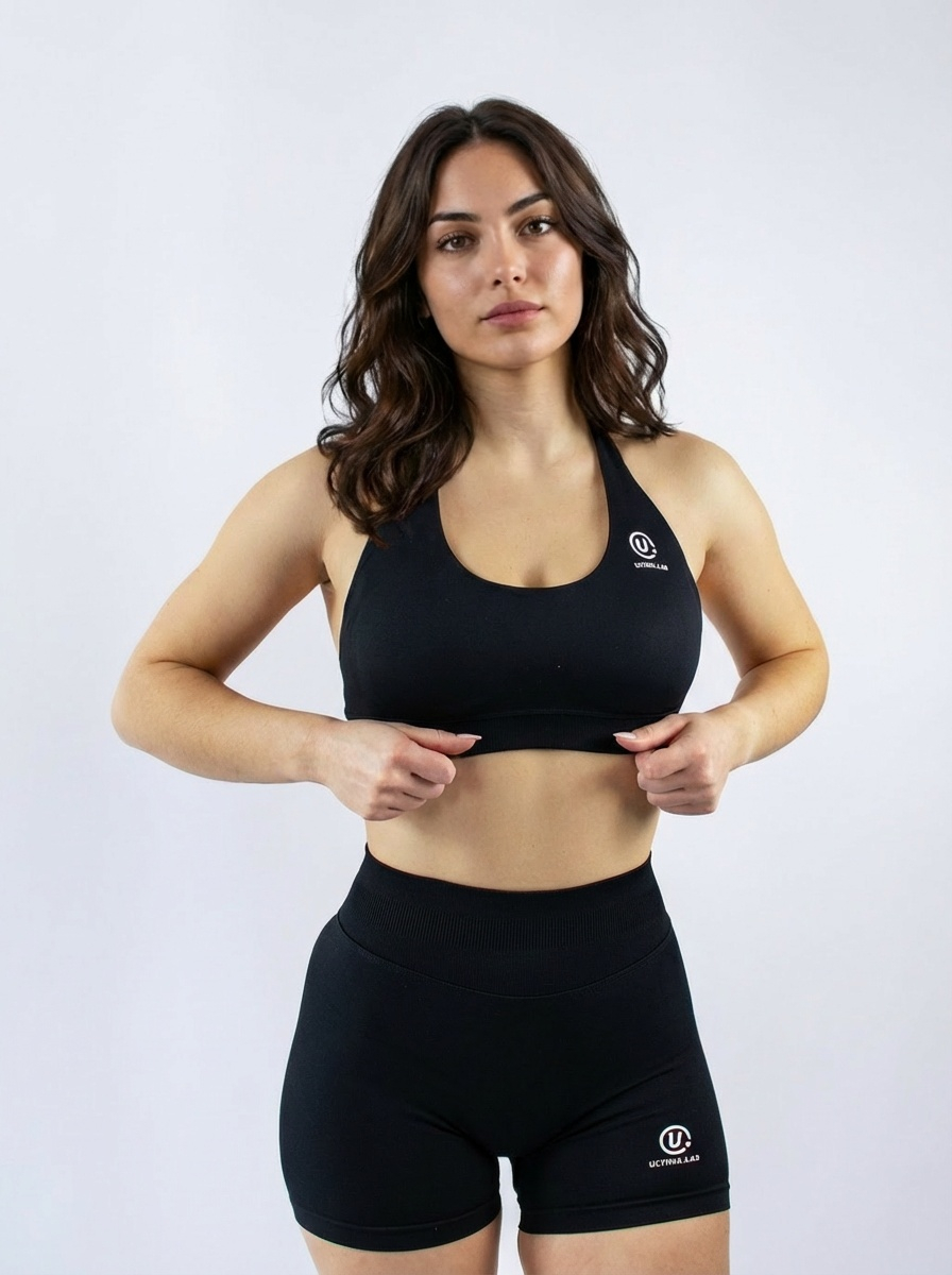 ULTIMA.LAB Black Active Bra