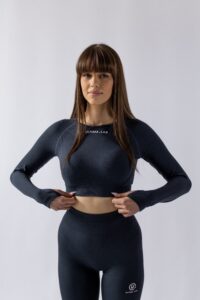ULTIMA.LAB Dark Active Crop Top