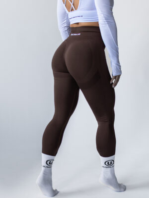 ULTIMA.LAB Brown Active Leggings
