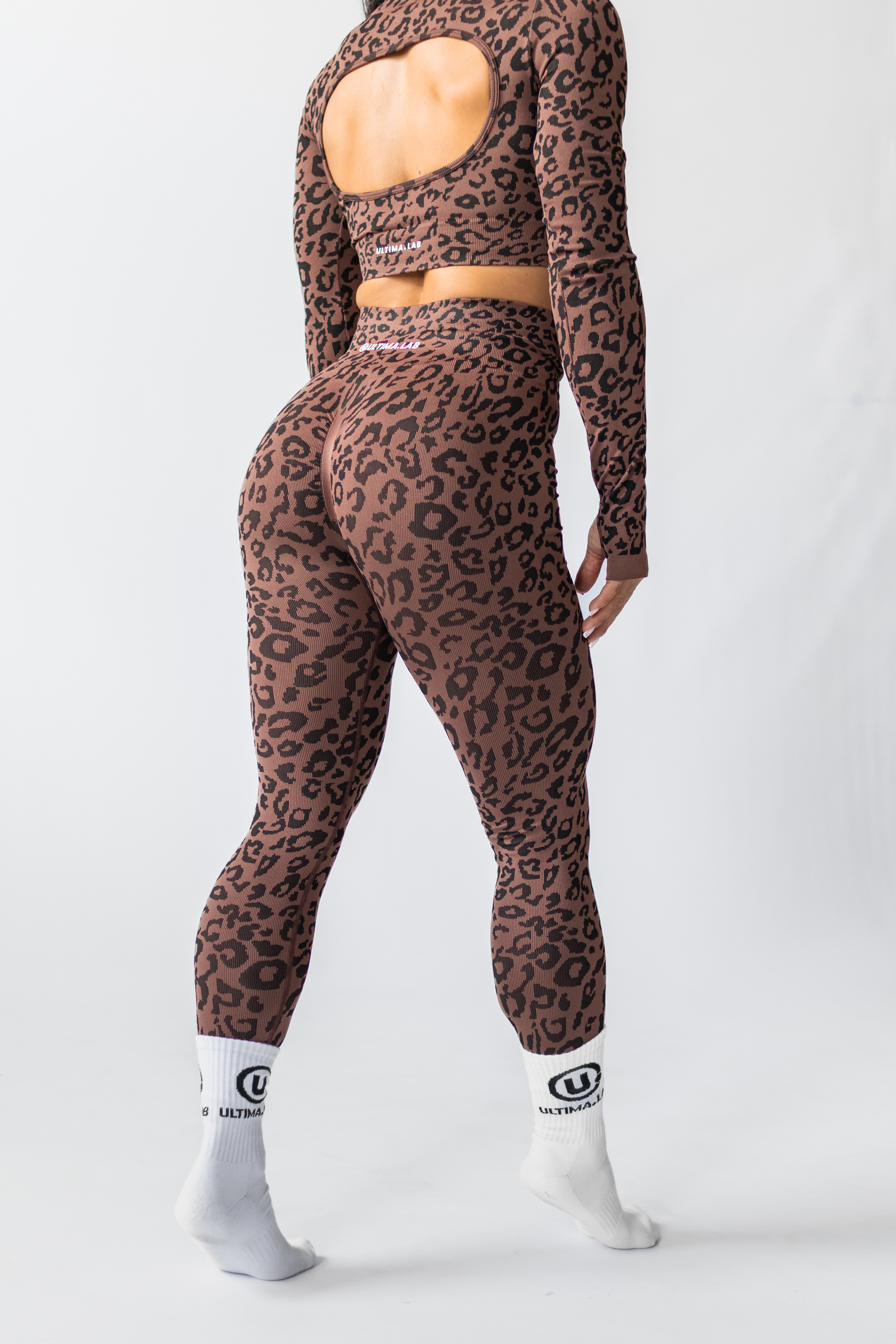 ULTIMA.LAB Leopard Leggings